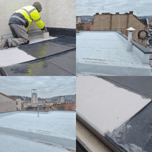 Montare membrană PVC