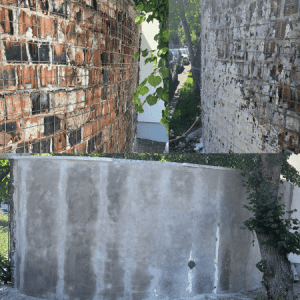 Parc UBB – Retencuire zid