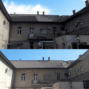 Poliție – Schimbare acoperiș