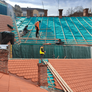 Strada Ludwig Roat – Schimbare învelitoare ceramică