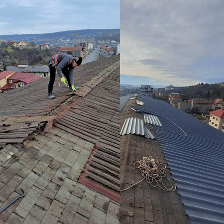 Înlocuire ondulin acoperiș Cluj