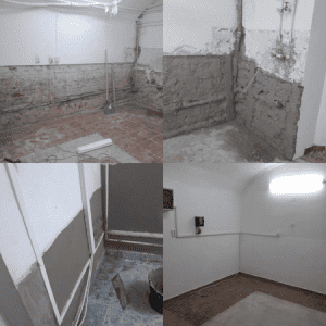 UBB Facultatea de Chimie – Desfacere tencuială și retencuire