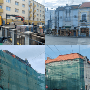 Piața Mihai Viteazul – Refațadizare și schimbare țigle ceramice