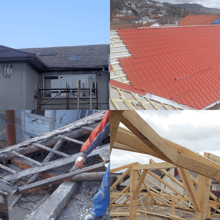 Renovare acoperiș UBB Năsăud - schimbare structură și învelitoare